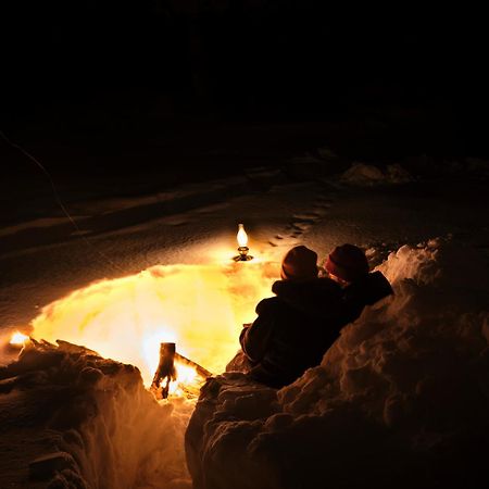 Langforsen Glamping & Lapland Experience Hotel Lapptrask Exterior foto