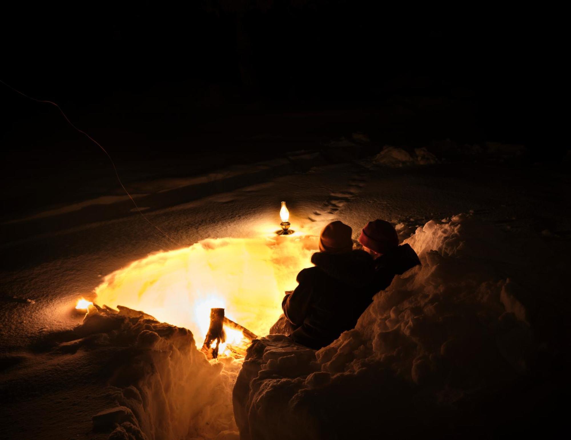 Langforsen Glamping & Lapland Experience Hotel Lapptrask Exterior foto